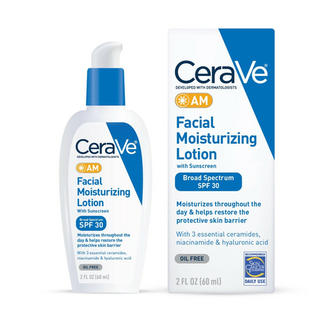 CeraVe - AM Facial Moisturizing Lotion with Sunscreen SPF 30 60ml   Fantastic Look Albania Tirana