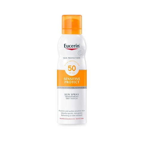 Eucerin - Sun Spray Transparent Dry Touch Sensitive Protect SPF 50 200ml   Fantastic Look Albania Tirana