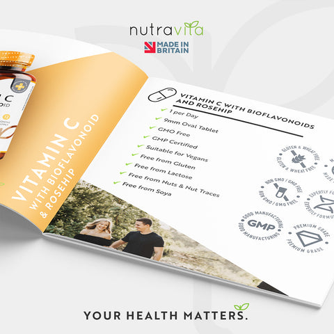 Nutravita - Vitamin C 1000mg with Bioflavonoids & Rosehip    Fantastic Look Albania Tirana