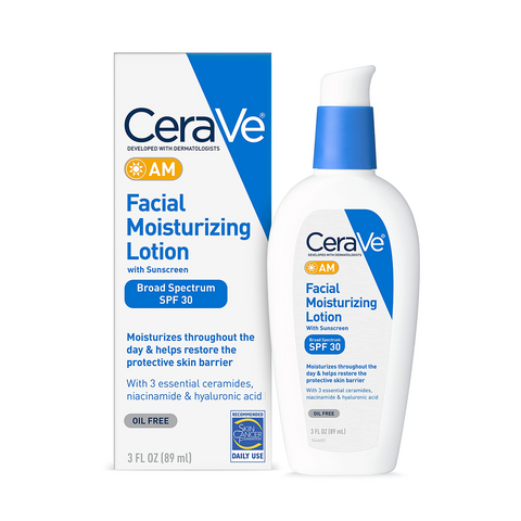 CeraVe - AM Facial Moisturizing Lotion with Sunscreen SPF 30 89ml   Fantastic Look Albania Tirana