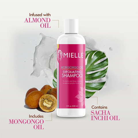 MIELLE - Mongongo Oil Exfoliating Shampoo    Fantastic Look Albania Tirana