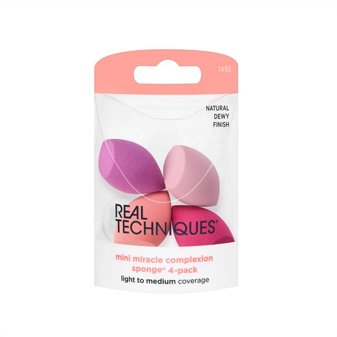 Real Techniques - 4 Mini Miracle Complexion Sponges