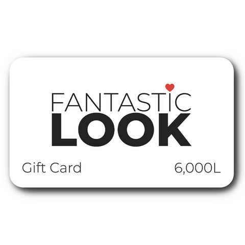 6,000L GIFT CARD Fantastic Look Albania Tirana