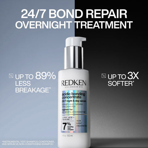 Redken - Acidic Bonding Concentrate 24/7 Night & Day Serum 100ml Fantastic Look Albania Tirana