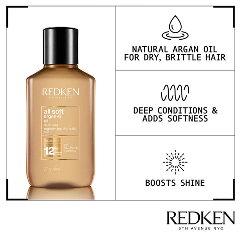 Redken - All Soft Argan Oil 111ml Fantastic Look Albania Tirana