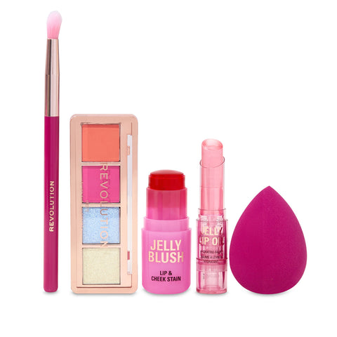Revolution Beauty - All About The Jelly Makeup Set Fantastic Look Albania Tirana