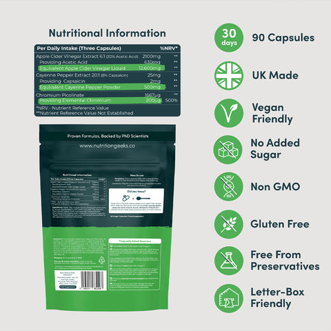 Nutrition Geeks - Apple Cider Vinegar+ Fantastic Look Albania Tirana