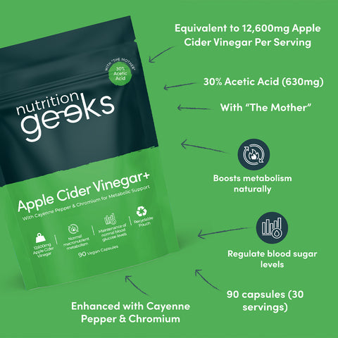 Nutrition Geeks - Apple Cider Vinegar+ Fantastic Look Albania Tirana