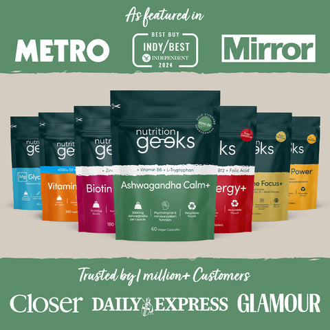 Nutrition Geeks - Ashwagandha Calm+ Fantastic Look Albania Tirana