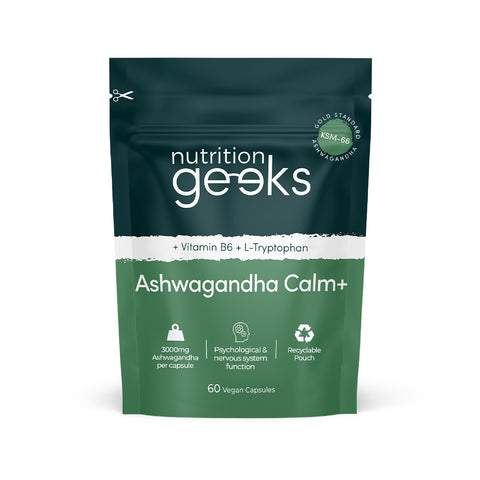 Nutrition Geeks - Ashwagandha Calm+ 60 Kapsula Fantastic Look Albania Tirana