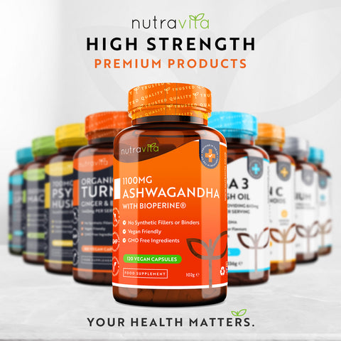 Nutravita - Ashwagandha with Bioperine 1100mg Fantastic Look Albania Tirana