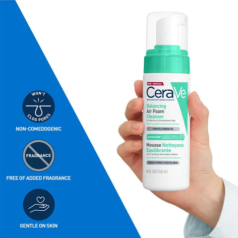 CeraVe - Balancing Air Foam Facial Cleanser Fantastic Look Albania Tirana