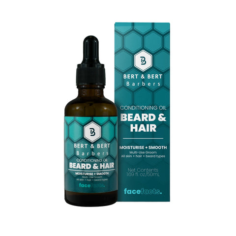 Bert & Bert - Beard & Hair Conditioning Oil 50ml Fantastic Look Albania Tirana