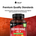 New Leaf - Berberine + ALA 120 Kapsula Fantastic Look Albania Tirana