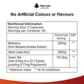 New Leaf - Berberine + ALA 120 Kapsula Fantastic Look Albania Tirana
