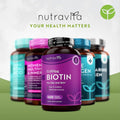 Nutravita - Biotin 12,000µg for Hair and Skin Fantastic Look Albania Tirana