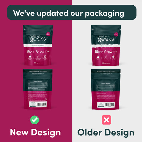 Nutrition Geeks - Biotin Growth+ Fantastic Look Albania Tirana