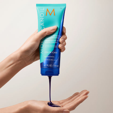 Moroccanoil - Blonde Perfecting Purple Shampoo    Fantastic Look Albania Tirana