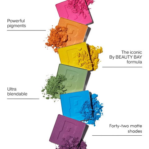 BEAUTY BAY - Bright Matte 42 Color Palette Fantastic Look Albania Tirana