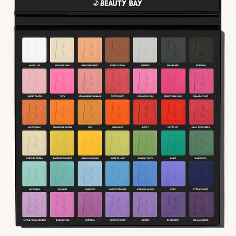 BEAUTY BAY - Bright Matte 42 Color Palette Fantastic Look Albania Tirana