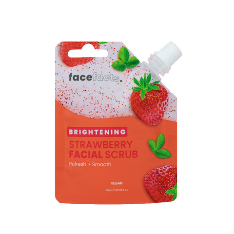 Face Facts - Brightening Strawberry Facial Jelly Scrub 60ml Fantastic Look Albania Tirana