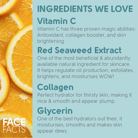 Face Facts - Brightening Vitamin C Under-Eye Gel Patches Fantastic Look Albania Tirana