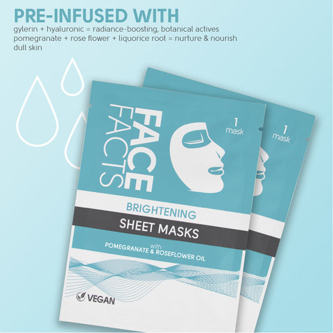 Face Facts - Brightening Instant Facial Sheet Mask Fantastic Look Albania Tirana