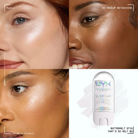 NYX - Buttermelt Stix Glow Boosting Highlighter 03 Thats So Melt 5g Fantastic Look Albania Tirana