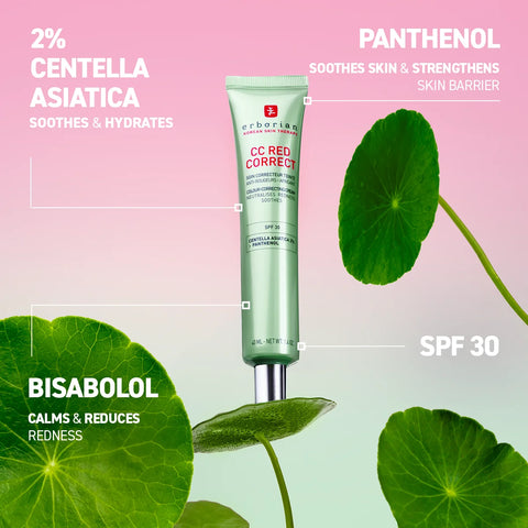 Erborian - CC Red Correct Anti Redness Cream 40ml Fantastic Look Albania Tirana