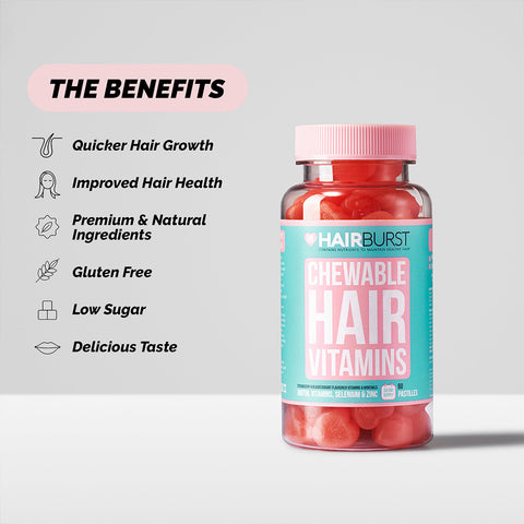 HAIRBURST - Chewable Hair Vitamins    Fantastic Look Albania Tirana