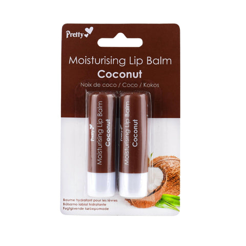 Pretty - Coconut Moisturising Lip Balm Duo Fantastic Look Albania Tirana