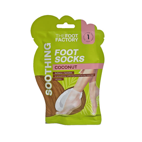 The Foot Factory - Coconut Soothing Foot Socks    Fantastic Look Albania Tirana