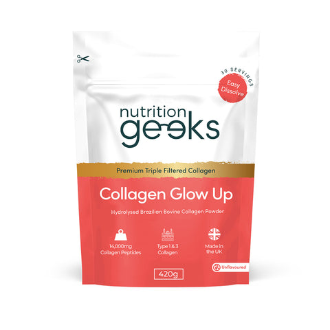 Nutrition Geeks - Collagen Glow Up Powder 420g Fantastic Look Albania Tirana