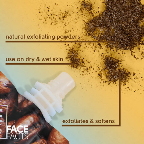 Face Facts - Dry Exfoliating Coffee Body Scrub Fantastic Look Albania Tirana