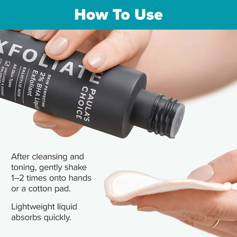 Paula's Choice - EXFOLIATE 2% BHA Liquid Exfoliant 236ml Fantastic Look Albania Tirana