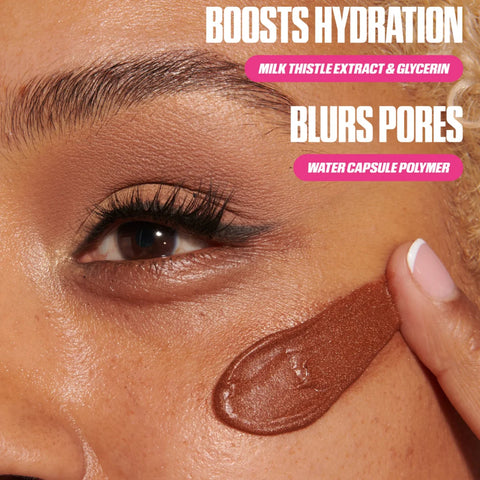 Huda Beauty - Easy Blur Silicone-Free Smoothing Primer Bronze Fudge 30ml Fantastic Look Albania Tirana