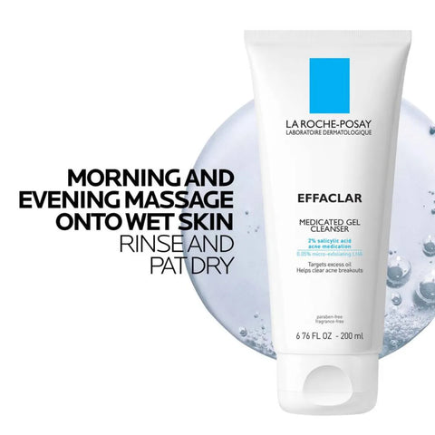 La Roche-Posay - Effaclar Medicated Acne Face Wash 200ml