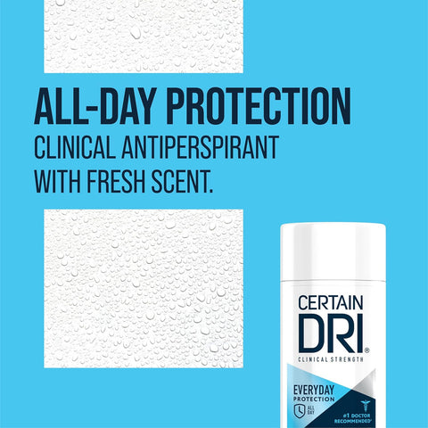 CERTAIN DRI - Everyday Protection Solid Antiperspirant Deodorant    Fantastic Look Albania Tirana