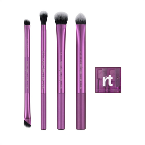 Real Techniques - Eye-Conic Essentials 5 Piece Brush Set Fantastic Look Albania Tirana