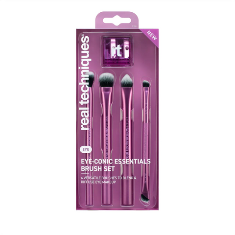 Real Techniques - Eye-Conic Essentials 5 Piece Brush Set Fantastic Look Albania Tirana