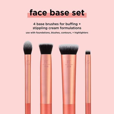 Real Techniques - Face Base Makeup Brush Set Fantastic Look Albania Tirana