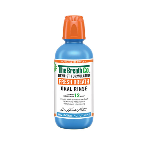 The Breath Co. - Fresh Breath Oral Rinse Icy Mint 500ml   Fantastic Look Albania Tirana