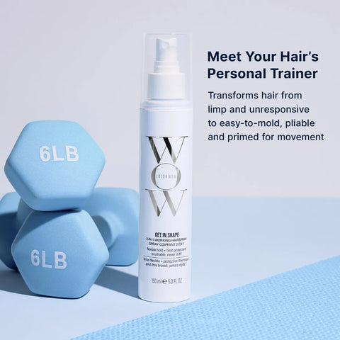 COLOR WOW - Get In Shape 2-in-1 Working Hairspray with Heat Protection 150ml