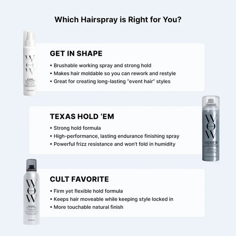 COLOR WOW - Get In Shape 2-in-1 Working Hairspray with Heat Protection 150ml Fantastic Look Albania Tirana