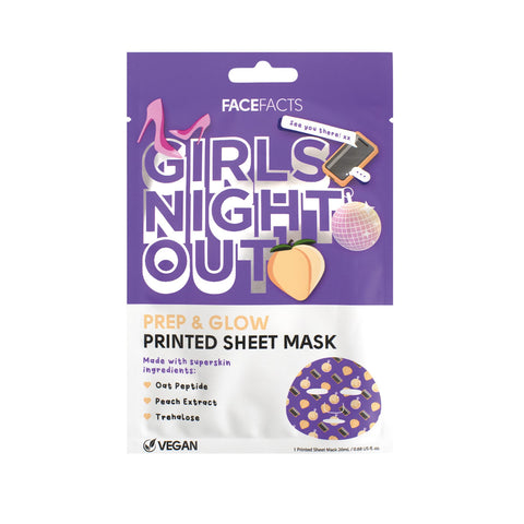 Face Facts - Girls Night Out Glowing Sheet Mask Fantastic Look Albania Tirana