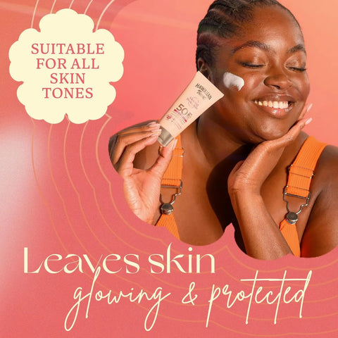 Hawaiian Tropic - Glowing Protection Face Cream Lotion SPF 50 50ml