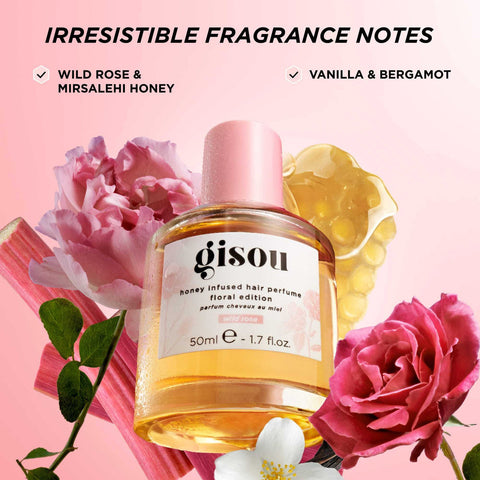 Gisou - Hair Perfume Wild Rose    Fantastic Look Albania Tirana