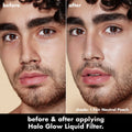e.l.f. - Halo Glow Liquid Filter 1 Fair Neutral Peach 31.5ml Fantastic Look Albania Tirana