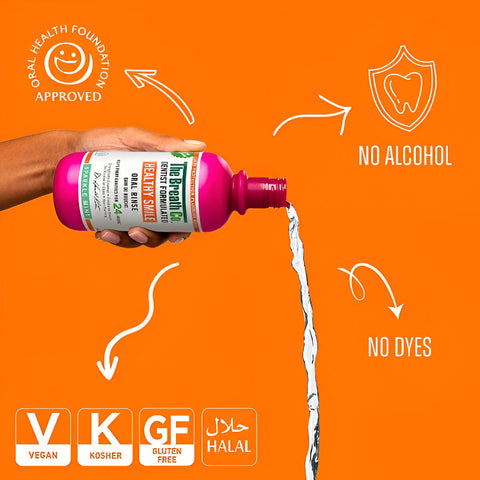 The Breath Co. - Healthy Smile Sparkle Mint Oral Rinse Fantastic Look Albania Tirana