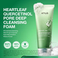 Anua - Heartleaf Quercetinol Pore Deep Cleansing Foam 150ml Fantastic Look Albania Tirana